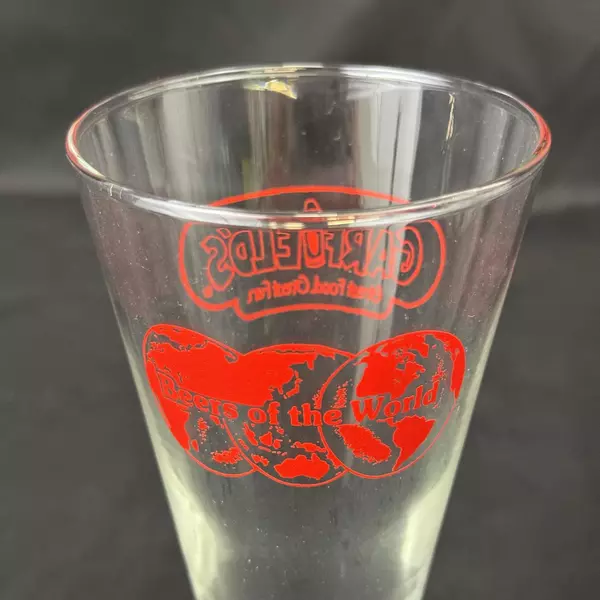 Garfield's Cafe Pilsner Beer Glass 7.75 Inch