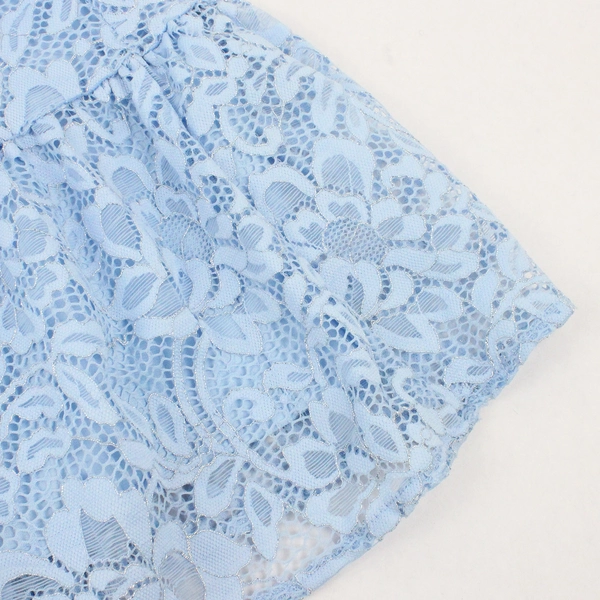 Children's Place Baby Blue Floral Dress Girls' Size 7/8