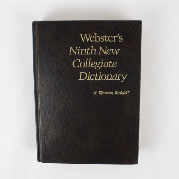 Webster's Ninth New Collegiate Dictionary 1988 Hardcover 