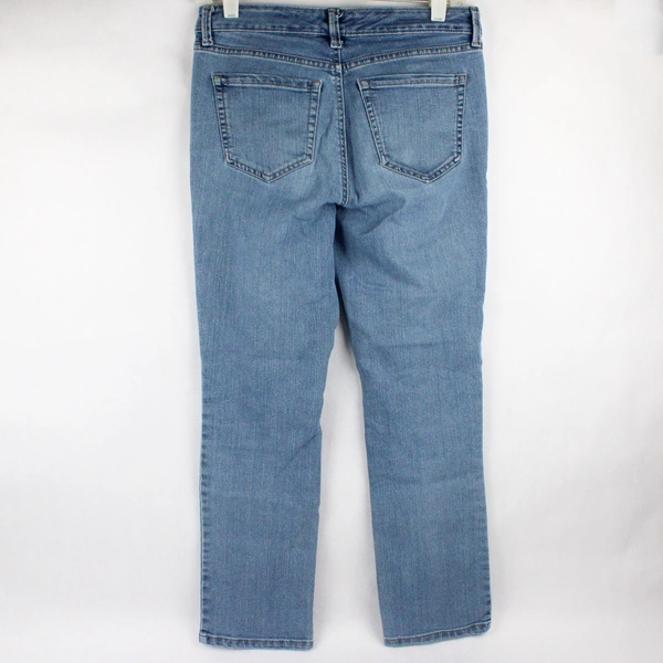 Charter Club Lexington Straight Medium Wash Jeans Women's 4P