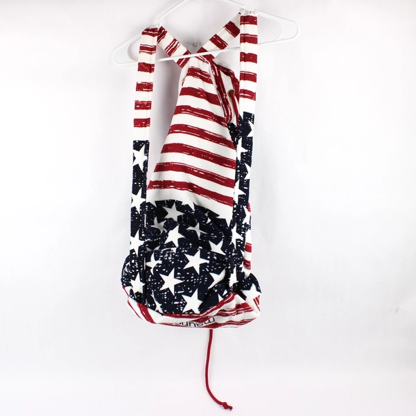 Maurices American Flag Convertible Beach Towel Bag
