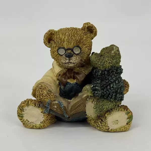 1996 Antique Teddies Grampa & Max One More Story! FL-AT 103 FIGI Collectible