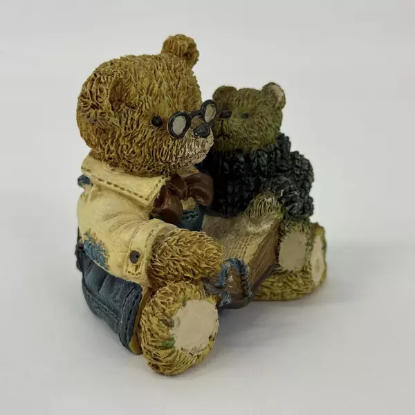 1996 Antique Teddies Grampa & Max One More Story! FL-AT 103 FIGI Collectible