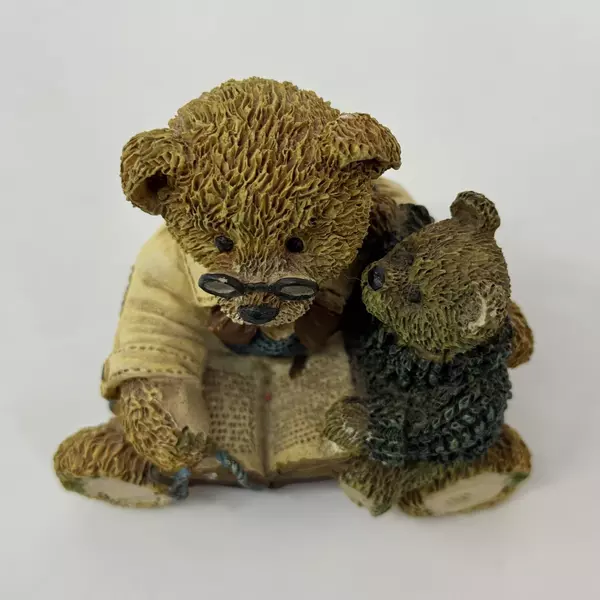 1996 Antique Teddies Grampa & Max One More Story! FL-AT 103 FIGI Collectible
