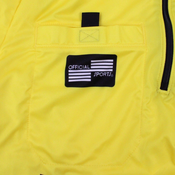 Official Sports U.S. Soccer Federation Referee Program Yellow Jersey Men's Med