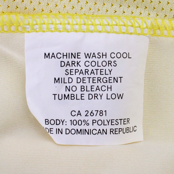 Official Sports U.S. Soccer Federation Referee Program Yellow Jersey Men's Med