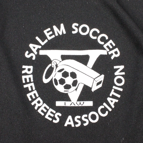 Sport-Tek Salem Soccer Referees Association Black T-Shirt Men's Medium