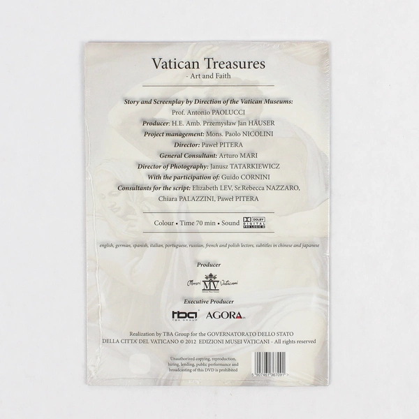 Vatican Treasures Art and Faith New Sealed DVD 2012