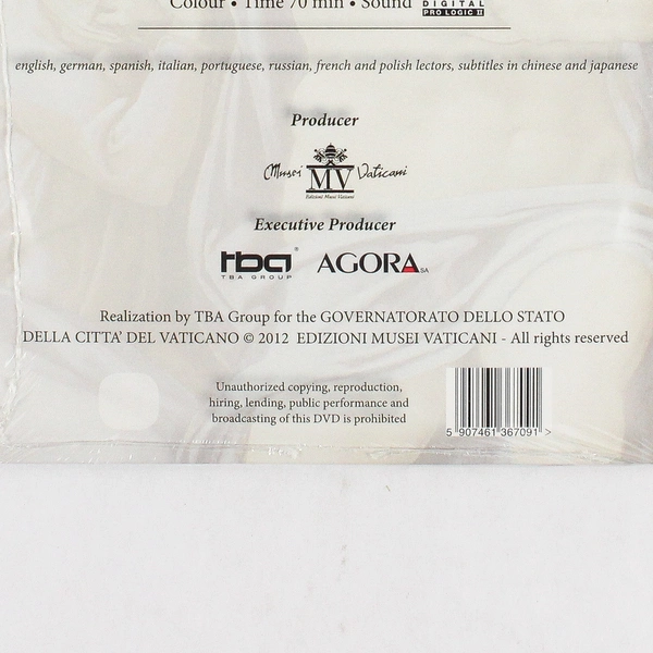 Vatican Treasures Art and Faith New Sealed DVD 2012