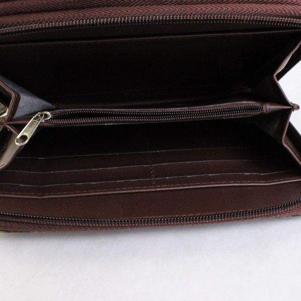 Power Planner Faux Snakeskin Organizer Wallet Planner