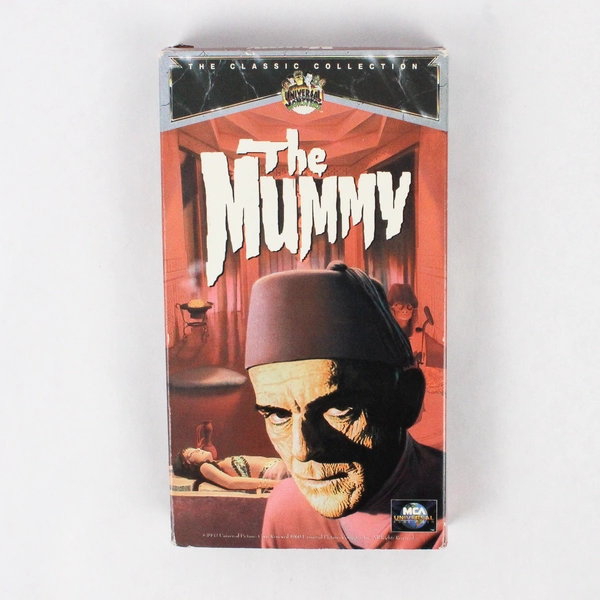 The Mummy VHS Tape 1991 Universal Classic Horror Collection Boris Karloff 1932