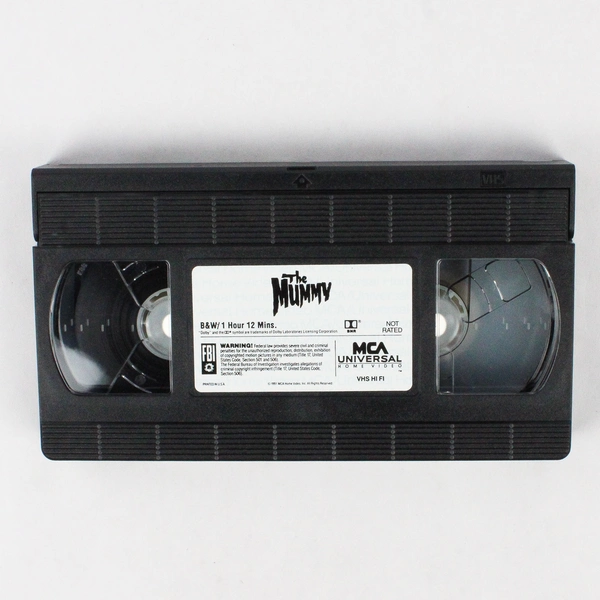 The Mummy VHS Tape 1991 Universal Classic Horror Collection Boris Karloff 1932