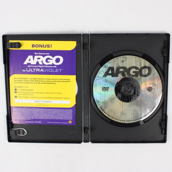 Argo DVD 2012 Movie Ben Affleck Thriller