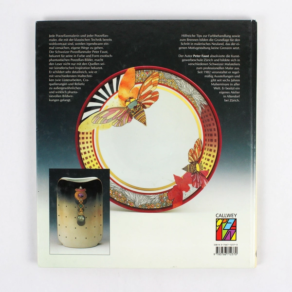 Porzellan Bemalen (German - Painting Porcelain) by Peter Faust 1996 Hardcover