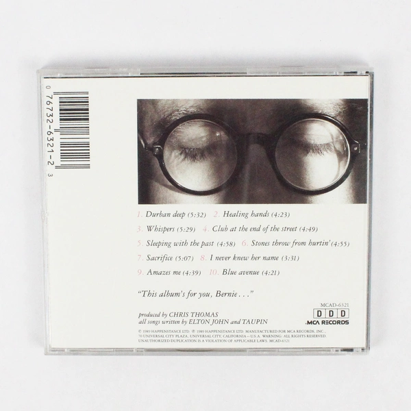 Sleeping with the Past CD Elton John 1989