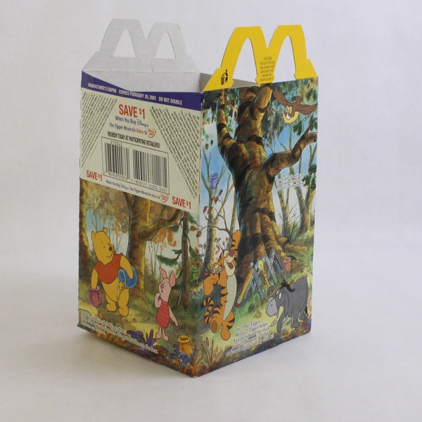 Vintage 2000 McDonald's The Tigger Movie Happy Meal Box