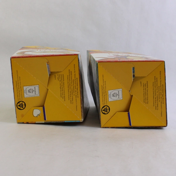 Lot of 2 Vintage 2000 McDonald's The Tigger Movie Happy Meal Boxes