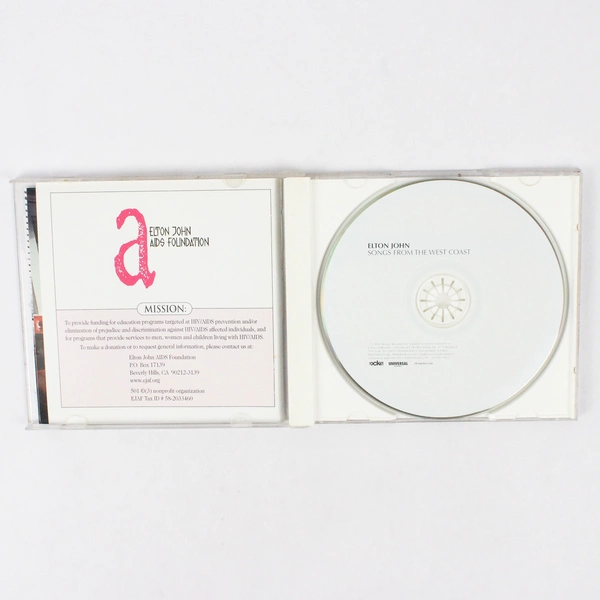 Songs From The West Coast CD Elton John 2001 Mercury