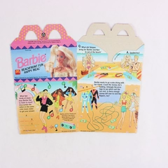 Vintage 1992 McDonald's Barbie Beachfront Fun Happy Meal Box