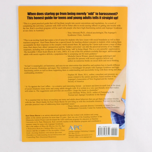 A 5 is Against the Law! Social Boundaries Straight Up! Kari Dunn Buron 2007 PB