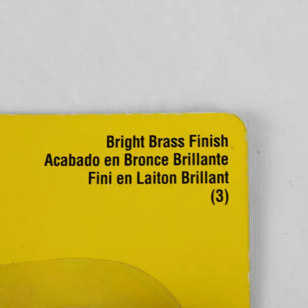 Stanley Solid Heavy Duty Door Stopper Brass Doorstop Prevents Wall Damage