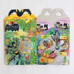  Vintage 1993 McDonald's Batman The Animated Series Happy Meal Box