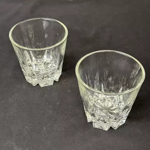 2 Princess House Regency Crystal Old Fashioned Glasses