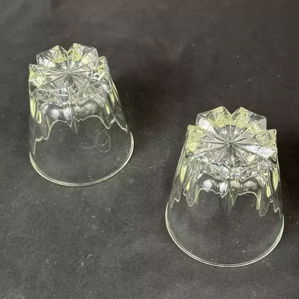 2 Princess House Regency Crystal Old Fashioned Glasses