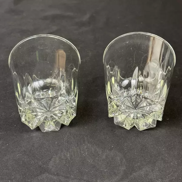 2 Princess House Regency Crystal Old Fashioned Glasses