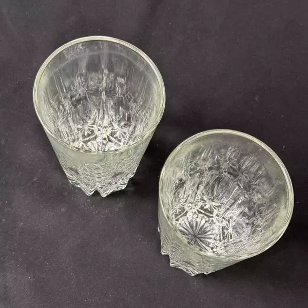 2 Princess House Regency 12 Ounce Crystal Highball Glasses 5.25 Inch