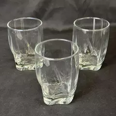 Set of 3 Vintage Libbey Imperial Clear Old Fashioned Rocks Glasses