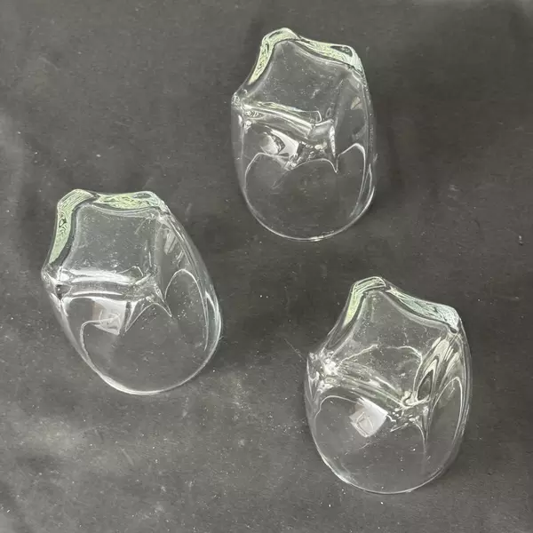 Set of 3 Vintage Libbey Imperial Clear Old Fashioned Rocks Glasses