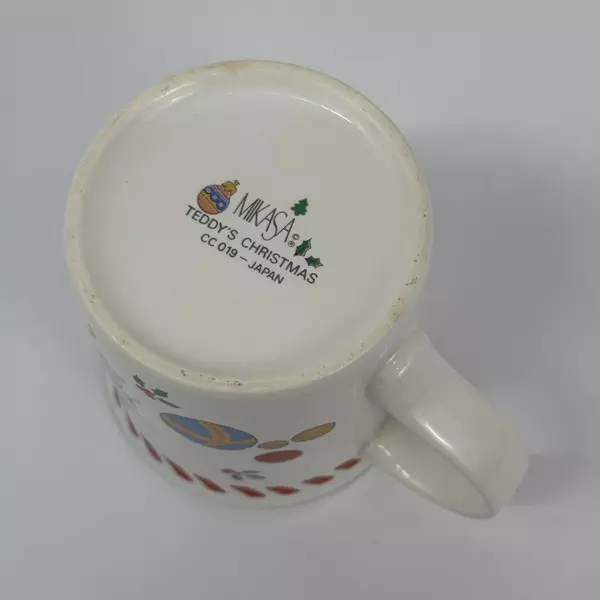 1992-93 Mikasa Teddy's Christmas Children's Mug