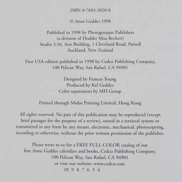 Little Thoughts with Love Photographs by Anne Geddes Hardcover