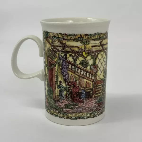Christmas 1991 Hilsen fra Bergens Tidende Norwegian Coffee Mug