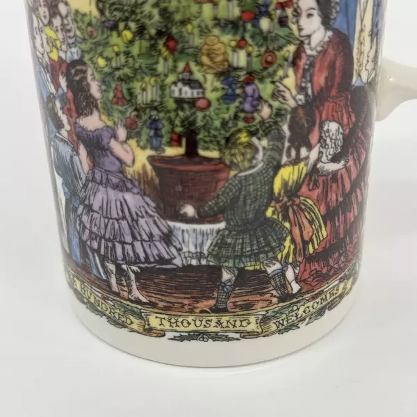 Christmas 1991 Hilsen fra Bergens Tidende Norwegian Coffee Mug