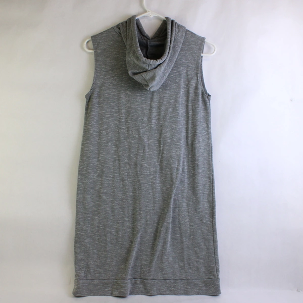 Antistar Short Gray Sleeveless Hoodie Dress Women's Size Medium