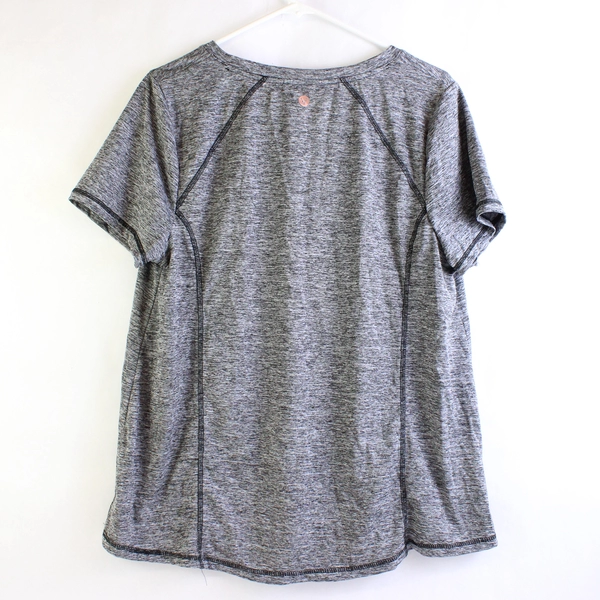 Livi for Lane Bryant Gray Short-Sleeve Athletic T-Shirt Women's Size 14/16