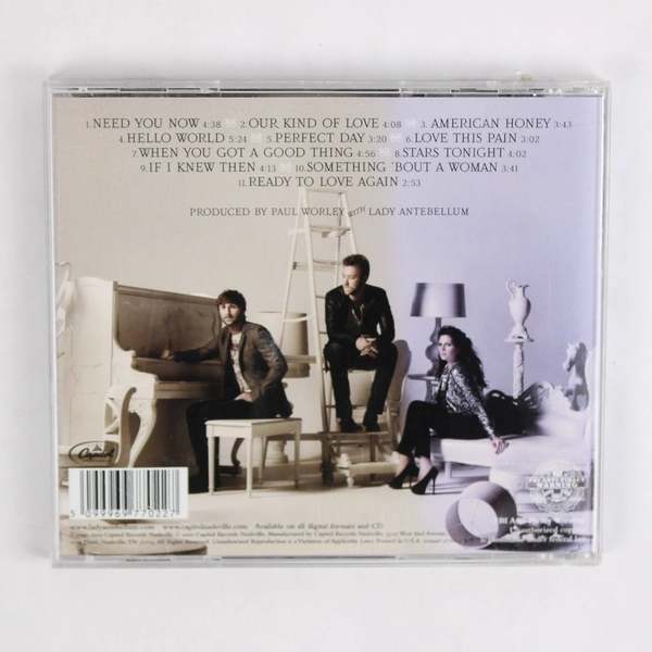 Lady Antebellum Music CD Need You Now 2010 