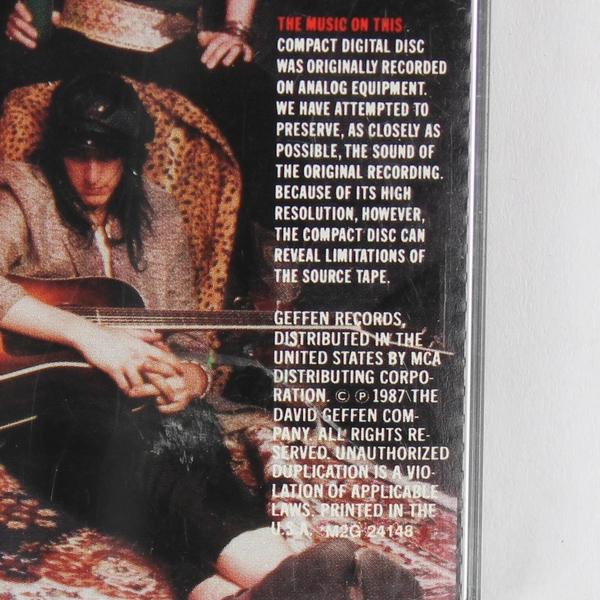 Appetite For Destruction by Guns N' Roses 1987 Music CD