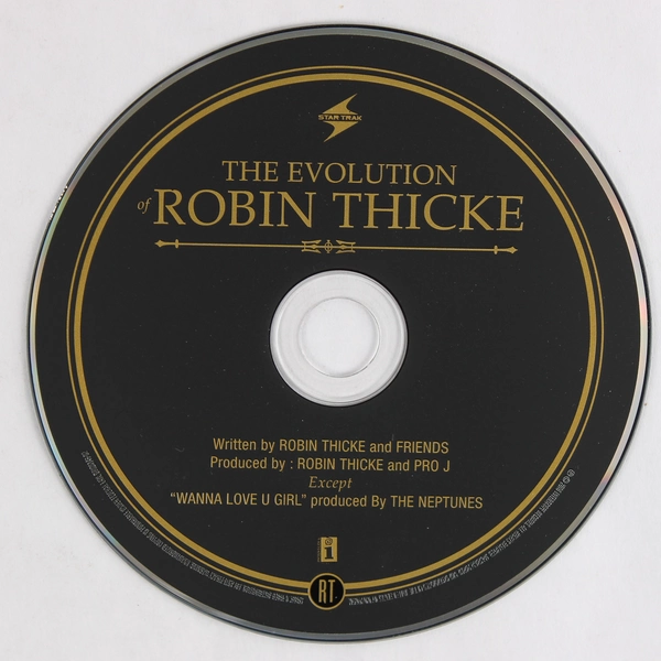 The Evolution of Robin Thicke Music CD Robin Thicke 2007 