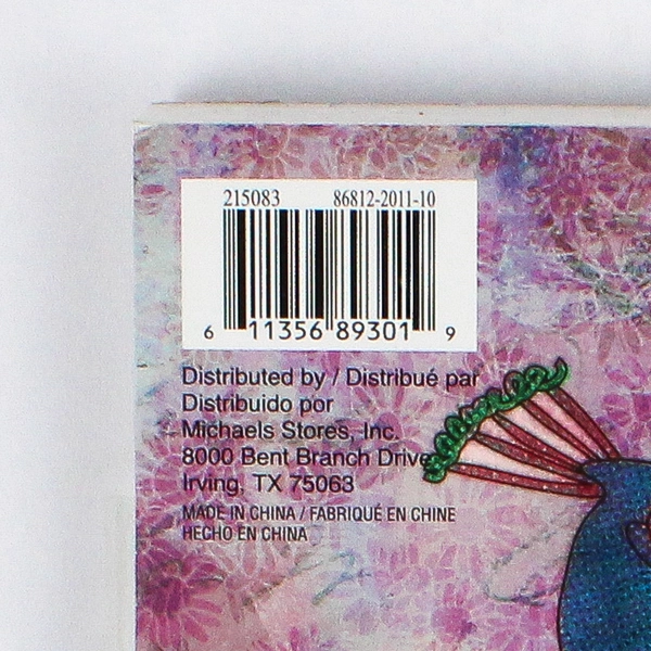 New Recollections Pretty As A Peacock Scrapbooking Paper Pad 12" x 12" 48 Pages