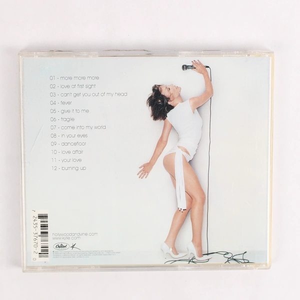 Music CD From Kylie Titled Fever 2001 Capitol Records