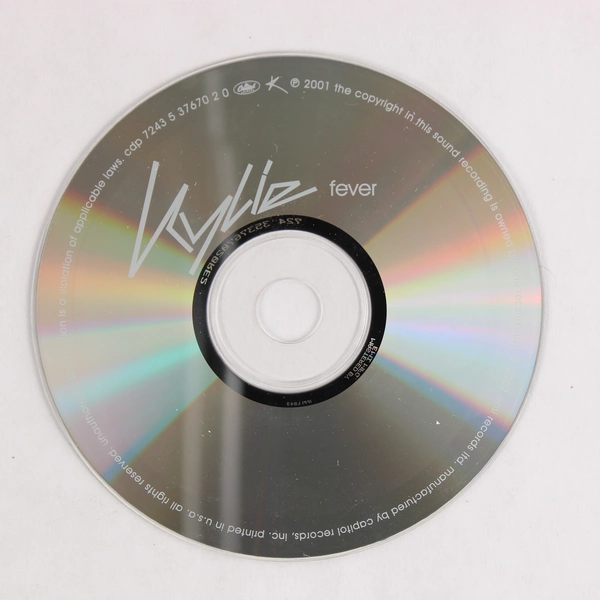 Music CD From Kylie Titled Fever 2001 Capitol Records