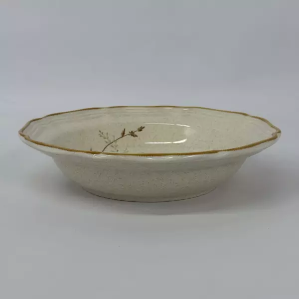 Mikasa Blue Daisies 8.5 Inch Stoneware Vegetable Bowl