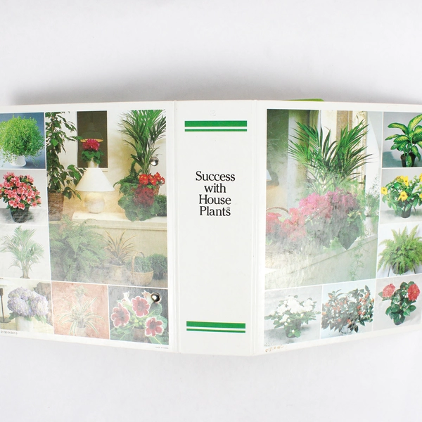 1985 Success With House Plants Binder Groups 4-6 Flawed