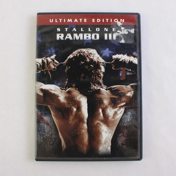 Rambo III Starring Sylvester Stallone 1988 DVD Ultimate Edition