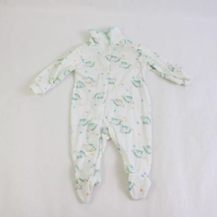 Carter's Pastel Dinosaur Print One Piece Footie Pajamas Unisex Newborn