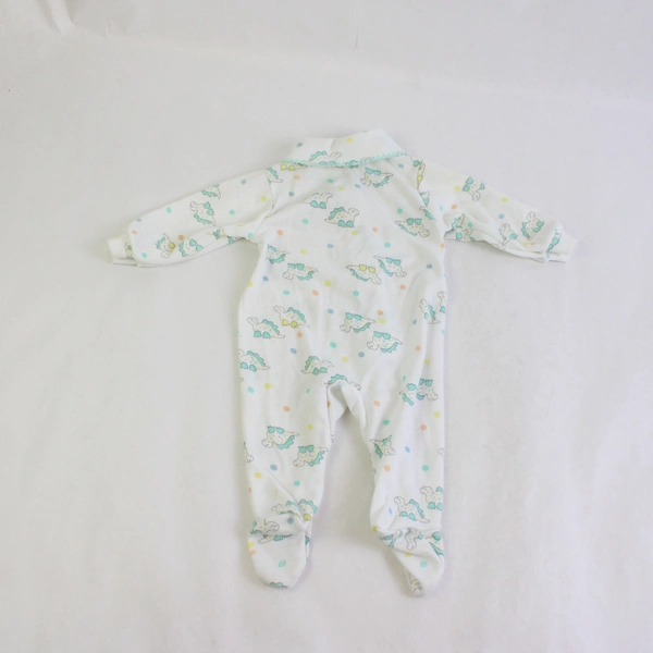 Carter's Pastel Dinosaur Print One Piece Footie Pajamas Unisex Newborn