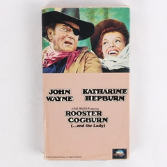 Rooster Cogburn (...and the Lady) VHS Tape, 1990 Film